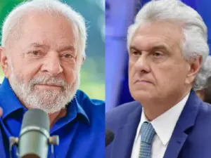 Ronaldo Caiado critica Lula em redes sociais e o compara a Luís XIV, acusando o presidente de autoglorificação e deboche com o povo brasileiro