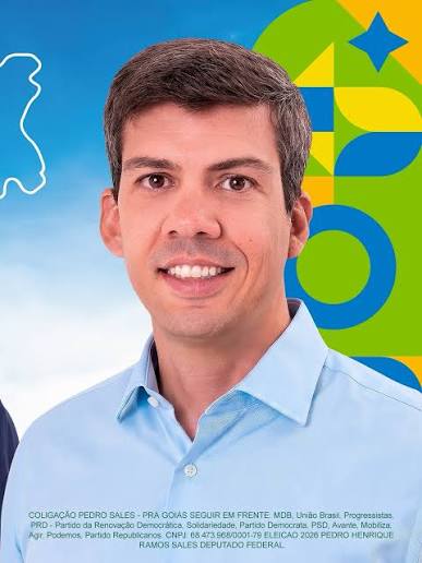 Pedro Sales, aliado de primeira hora de Caiado e Daniel Vilela, desiste de sua candidatura