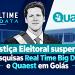 Justiça Eleitoral suspende pesquisas da Real Time Big Data e da Quaest em Goiás