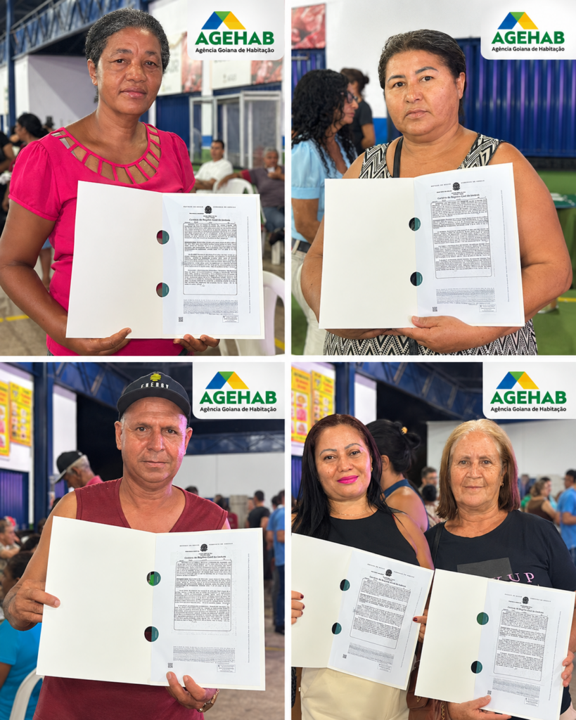 Agehab põe fim à espera de 70 anos por escritura em Acreúna
