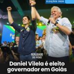Daniel Vilela é eleito Governador no 1º turno com 59,17% dos votos válidos em Goiás