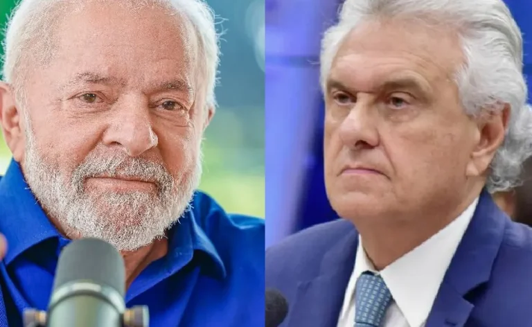 Ronaldo Caiado critica Lula em redes sociais e o compara a Luís XIV, acusando o presidente de autoglorificação e deboche com o povo brasileiro