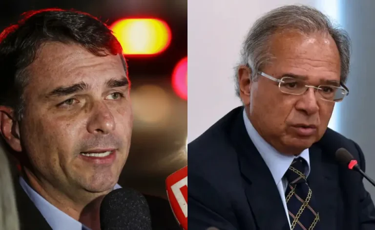 Flávio Bolsonaro se aproxima de 4 nomes da equipe de Paulo Guedes e sinaliza manutenção da agenda liberal para a eleição presidencial.